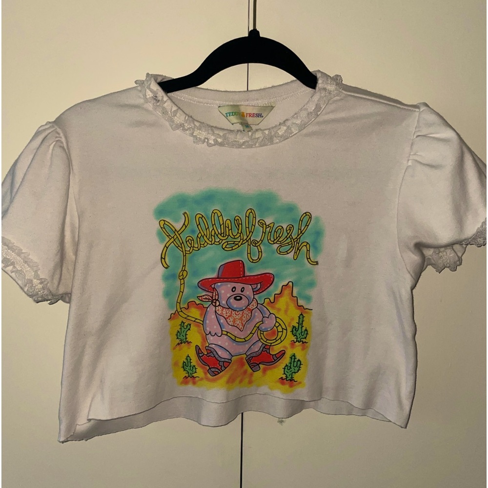 Teddy Fresh Cowboy Teddy Lace tee